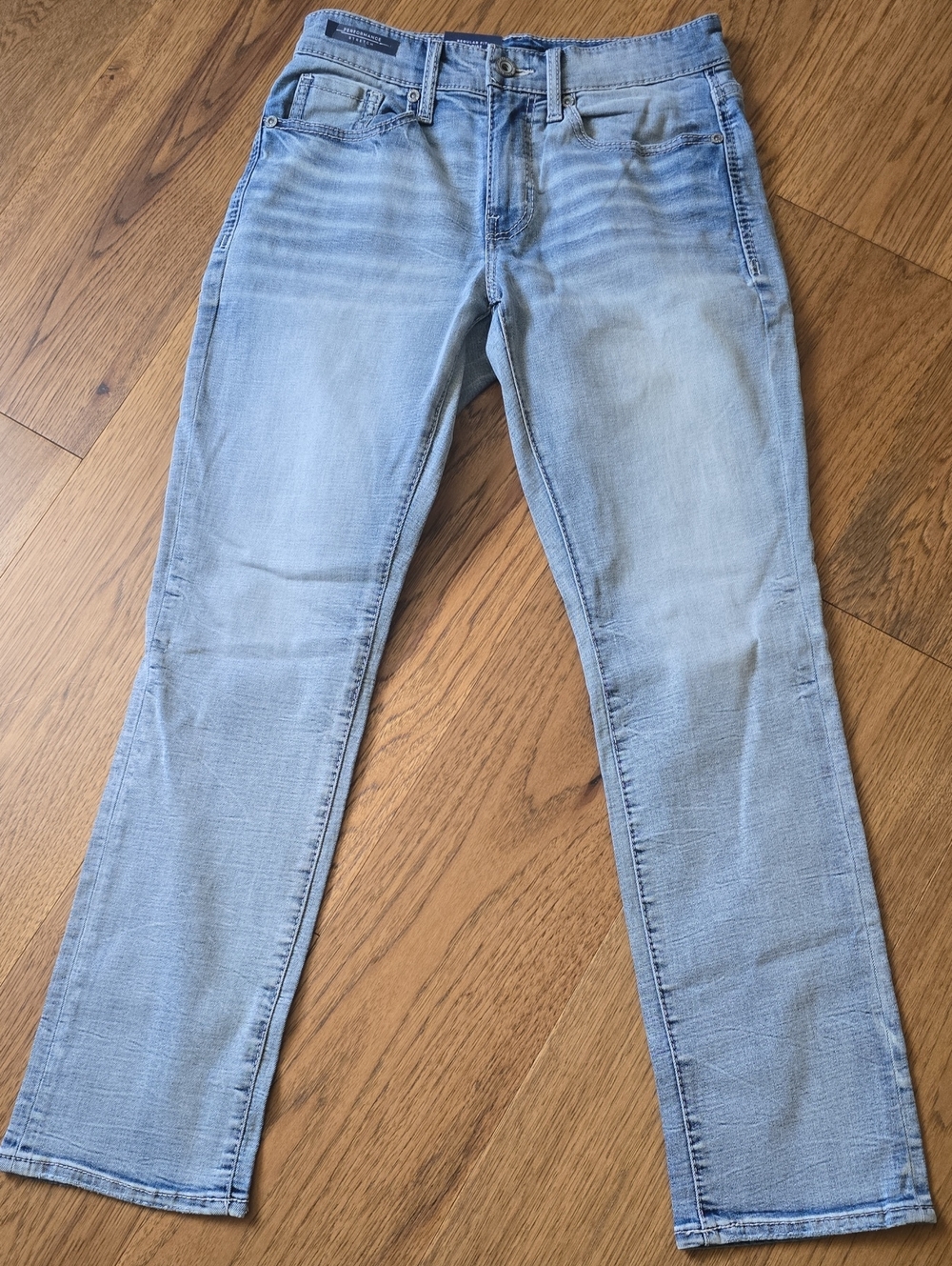 BKE Men's Straight Jeans in Light Blue